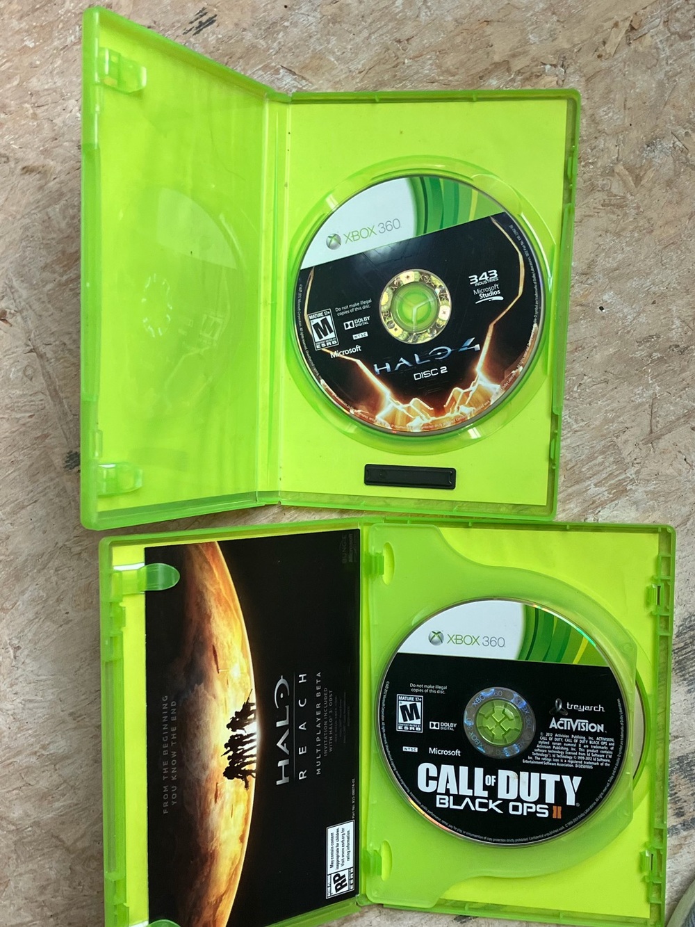 2 XBOX games